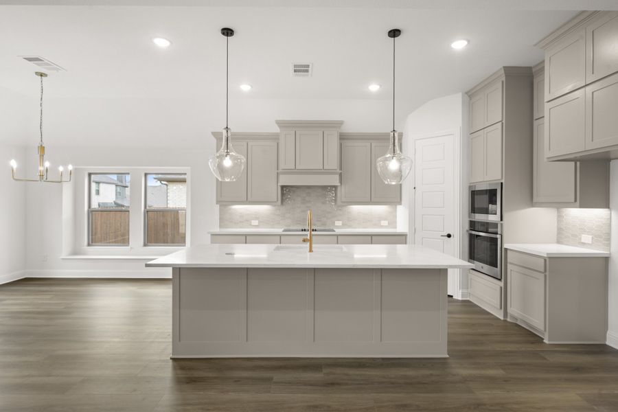Furnished interior view inside a new home in Ridgepoint, Midlothian (Image 5).