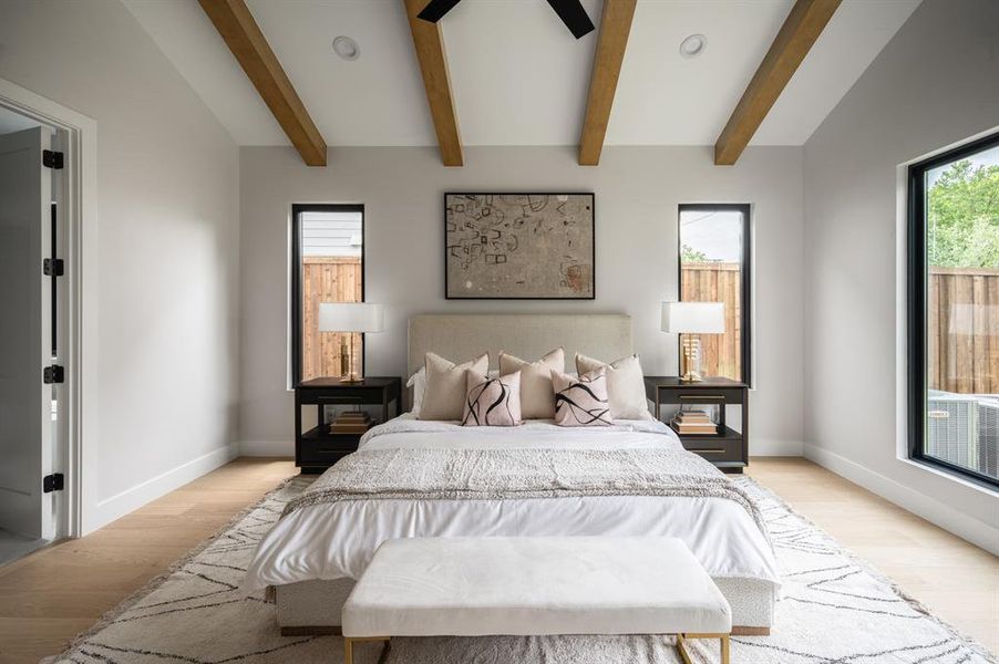 Furnished interior view inside a new home in , Dallas (Image 11).