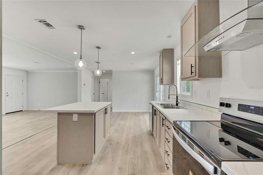 Furnished interior view inside a new home in , Homosassa (Image 6).