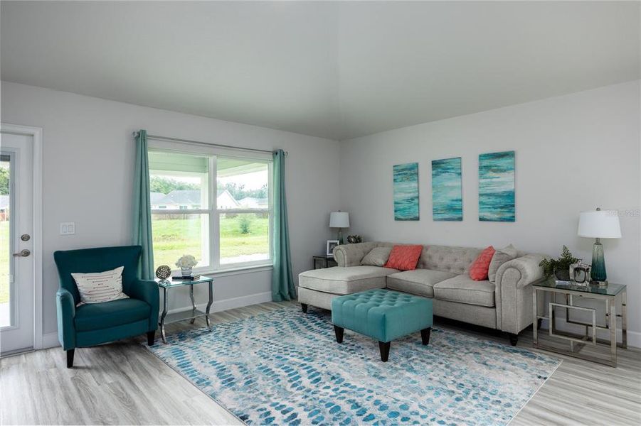 Furnished interior view inside a new home in Savannah Station, Alachua (Image 14).