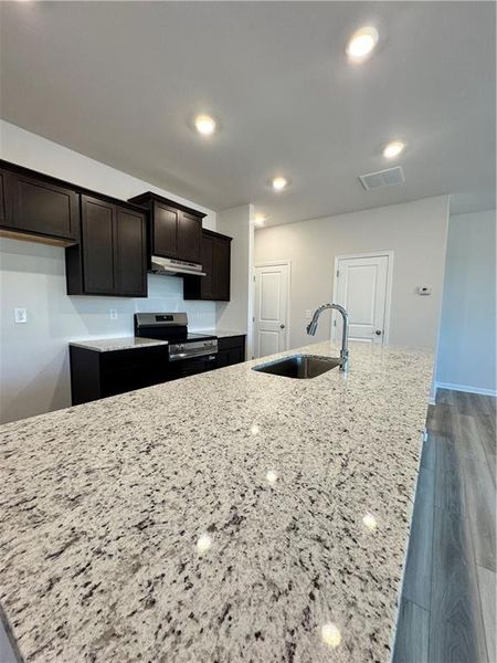 Furnished interior view inside a new home in , Canton (Image 3).
