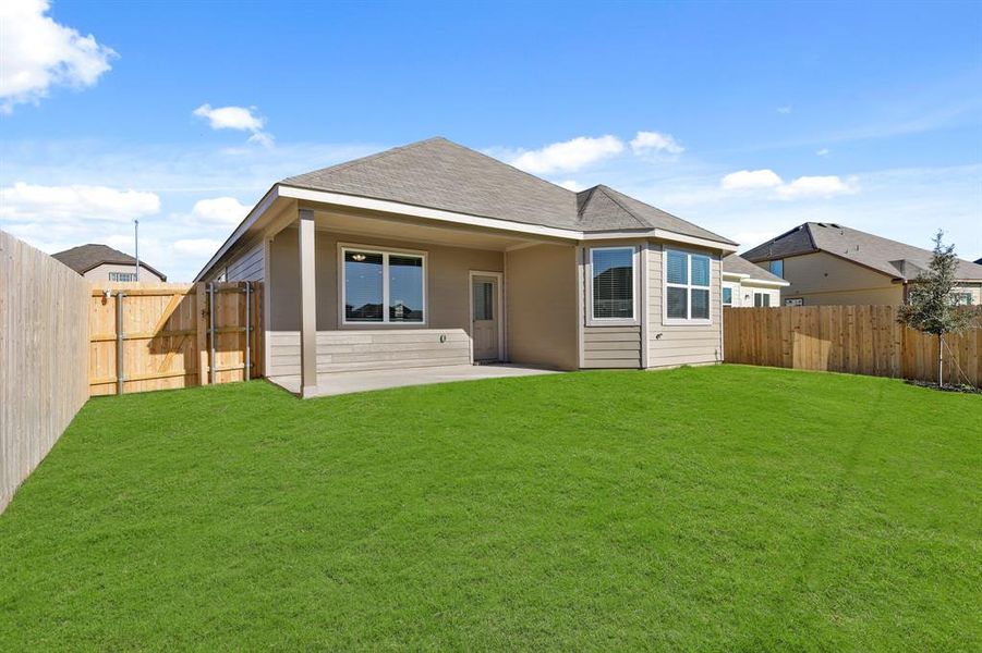 Front exterior of a new home in Deer Creek, Fort Worth, TX, highlighting curb appeal (Image 13).