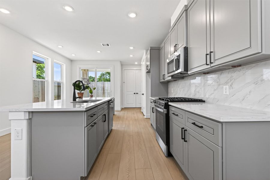 Furnished interior view inside a new home in , Stafford (Image 18). Furnished interior view inside a new home in , Stafford (Image 18).