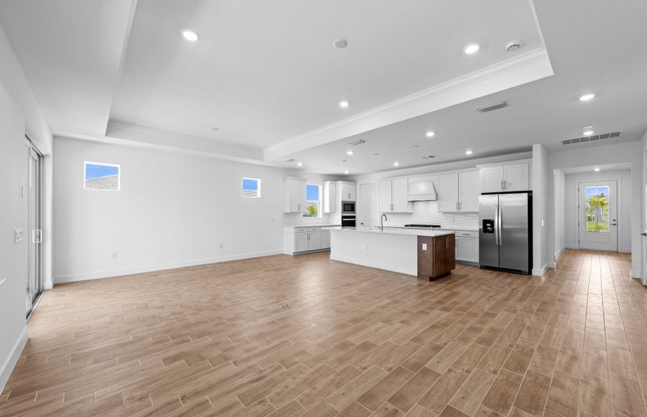 Ideal open floor plan