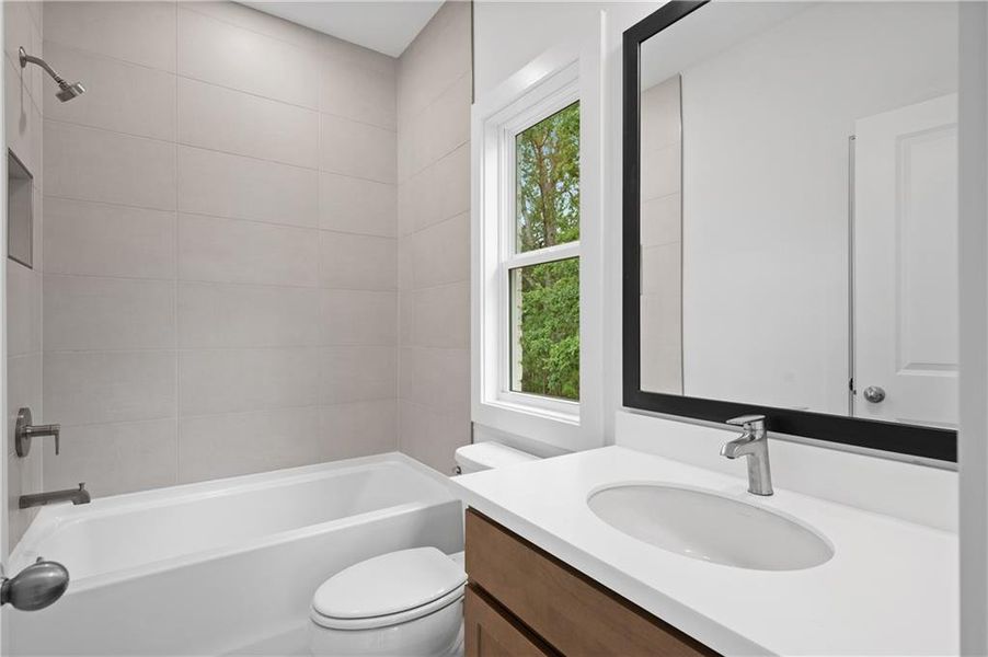 Furnished interior view inside a new home in , Cumming (Image 28).