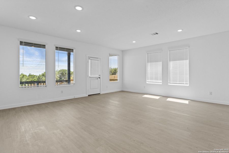 Spacious, unfurnished interior of a new home in Waterwheel: Coastline Collection, San Antonio (Image 11). Spacious, unfurnished interior of a new home in Waterwheel: Coastline Collection, San Antonio (Image 11).