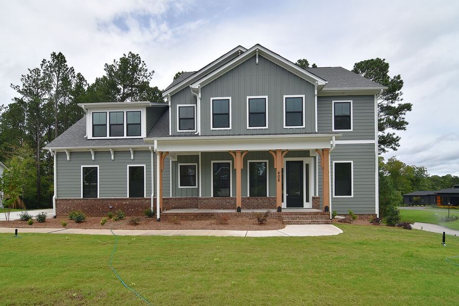 Representative exterior photo of a completed home built from the Princeton by Greybrook Homes in Harbor Watch, Statesville, NC (Image 35).