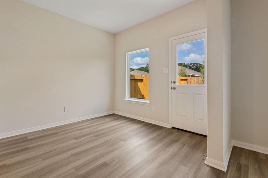 Spacious, unfurnished interior of a new home in Pinewood Trails, Cleveland (Image 12). Spacious, unfurnished interior of a new home in Pinewood Trails, Cleveland (Image 12).