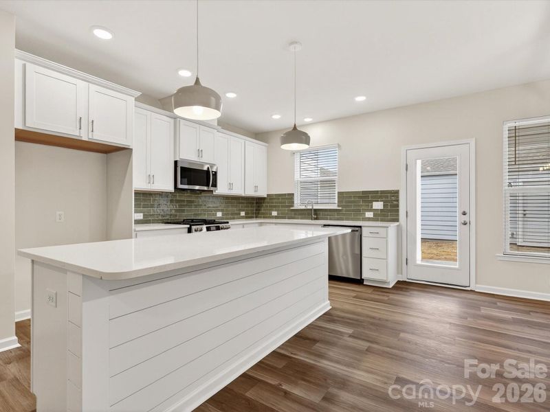 Furnished interior view inside a new home in North Creek Village, Huntersville (Image 6).