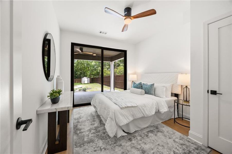 Furnished interior view inside a new home in , Atlanta (Image 43). Furnished interior view inside a new home in , Atlanta (Image 43).