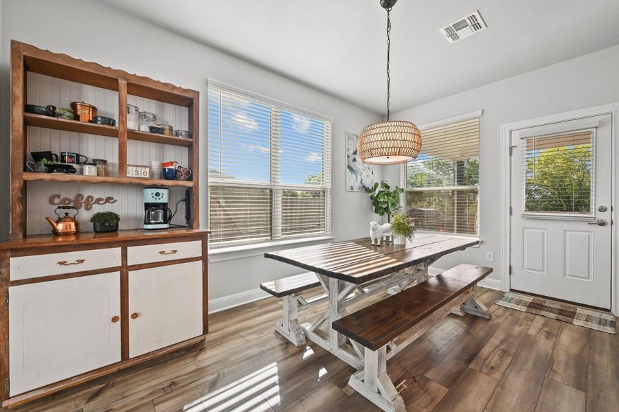Furnished interior view inside a new home in Porter Country, Buda (Image 33).