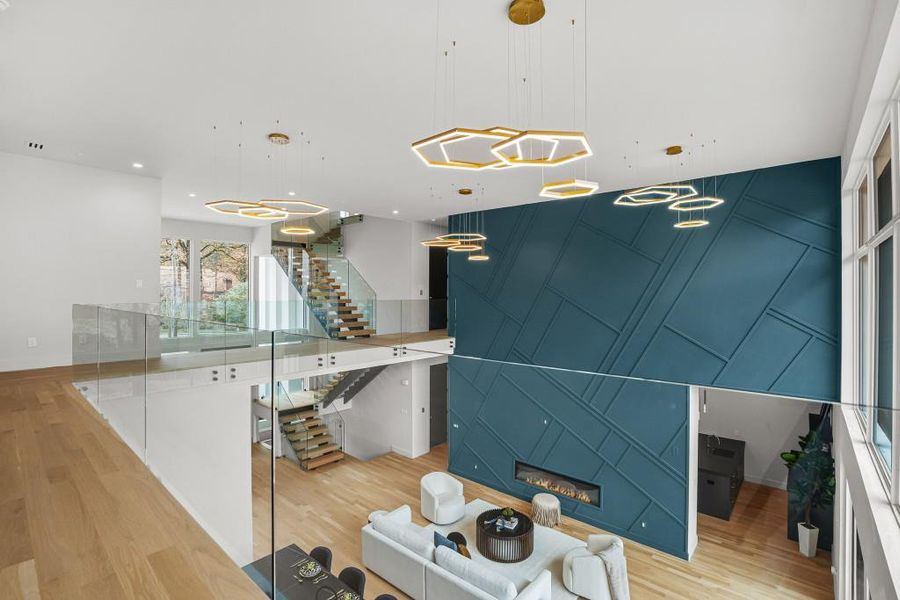 Furnished interior view inside a new home in , Decatur (Image 11).