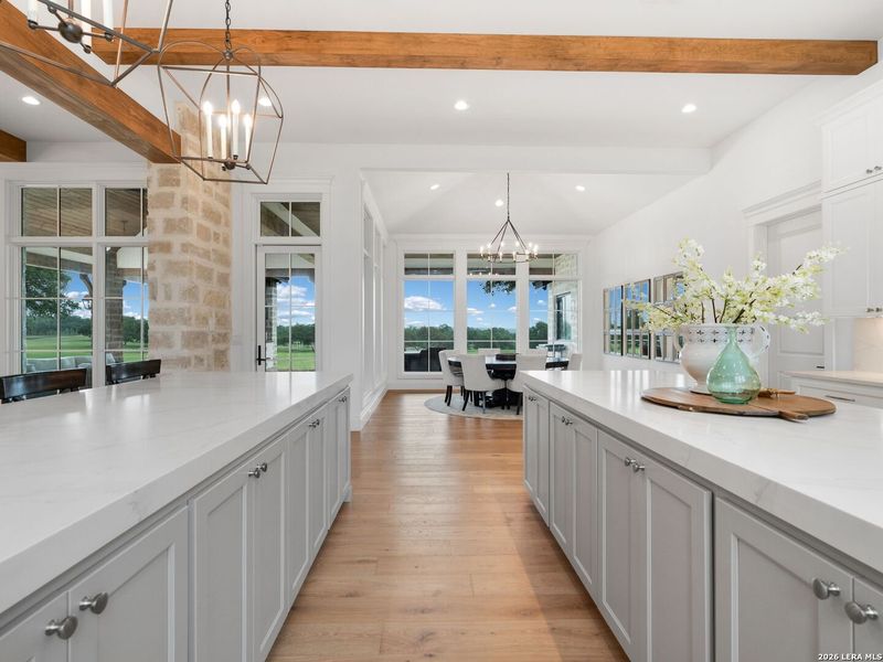 Furnished interior view inside a new home in , Boerne (Image 39).