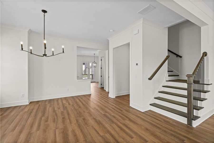 Spacious, unfurnished interior of a new home in Devin's Shire, Kennesaw (Image 28).