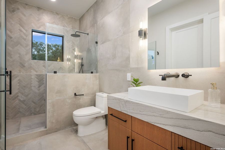 Furnished interior view inside a new home in , San Antonio (Image 8).