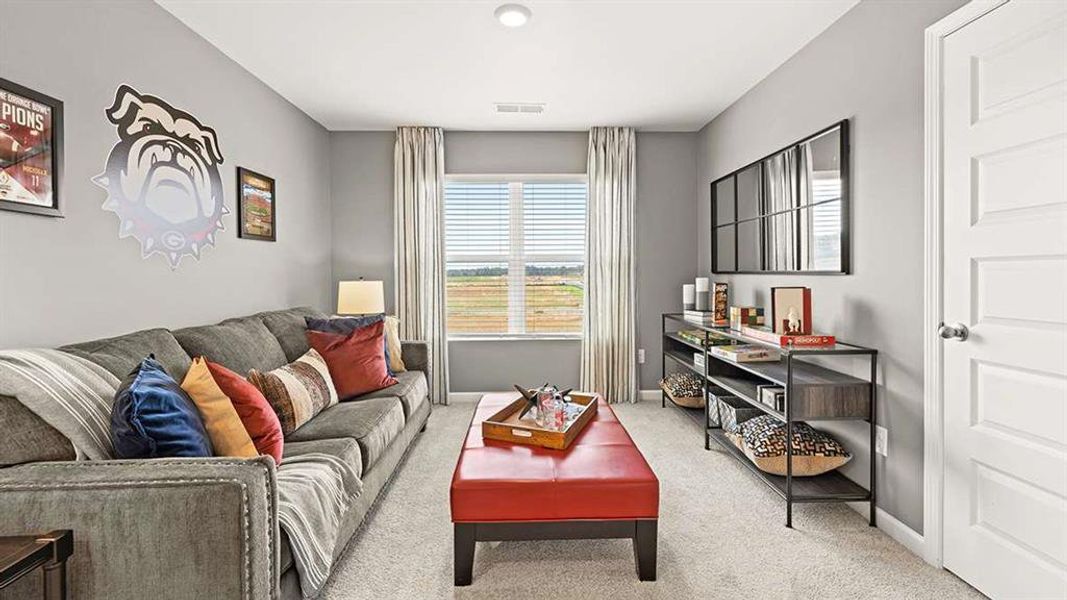 Furnished interior view inside a new home in Jackson Landing, Jefferson (Image 38).
