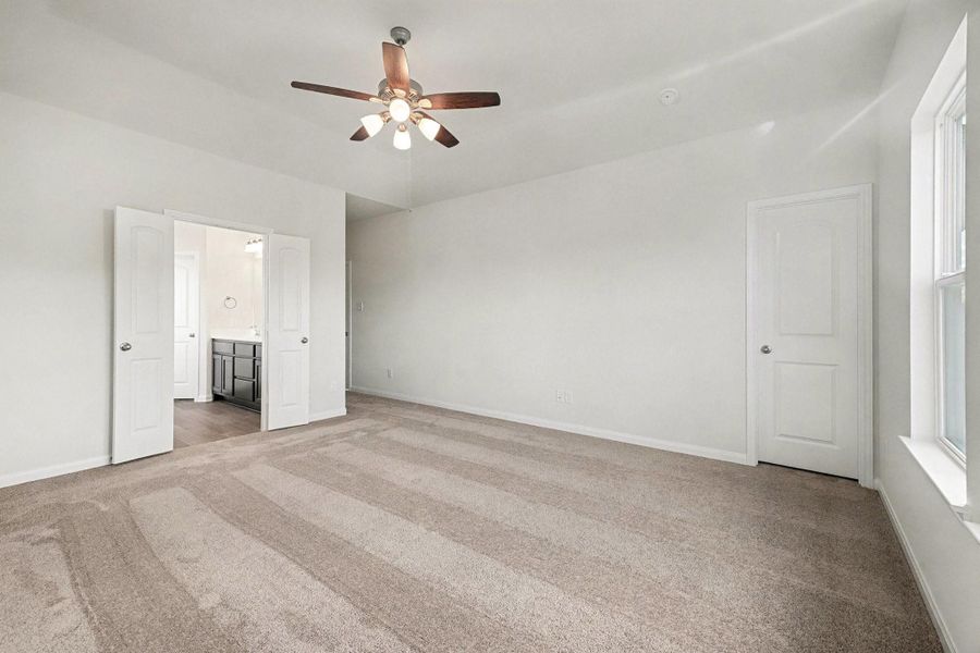 Spacious, unfurnished interior of a new home in Clear View Estates, Willis (Image 19). Spacious, unfurnished interior of a new home in Clear View Estates, Willis (Image 19).