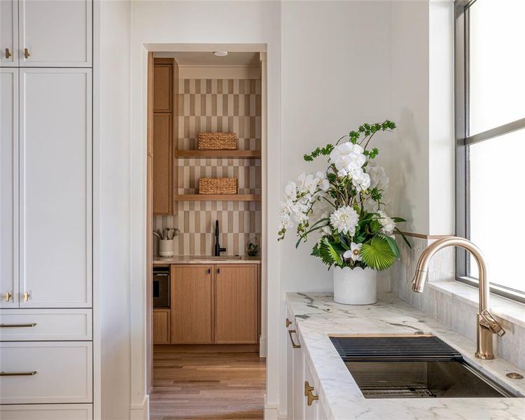 Furnished interior view inside a new home in , Dallas (Image 30).