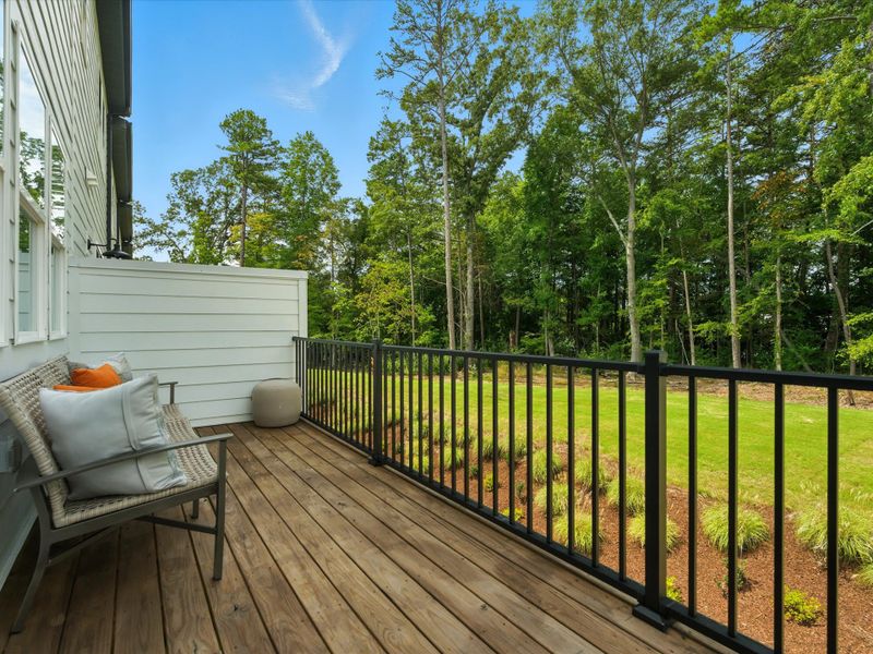 Exterior details and patio area of a home in Archer Row, Charlotte (Image 4). Exterior details and patio area of a home in Archer Row, Charlotte (Image 4).
