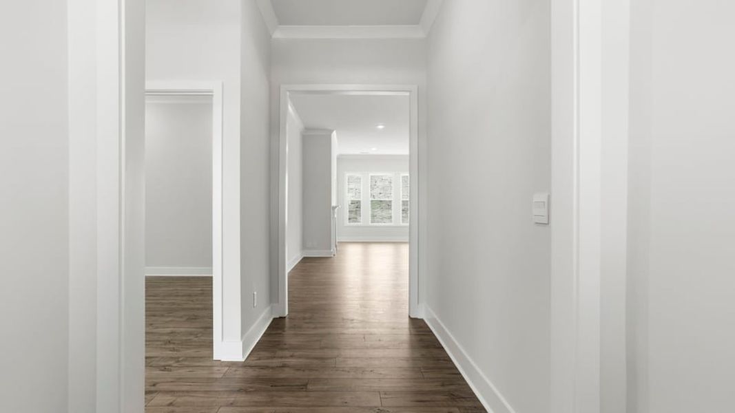 Spacious, unfurnished interior of a new home in Whitehawk Meadows, Travelers Rest (Image 10).