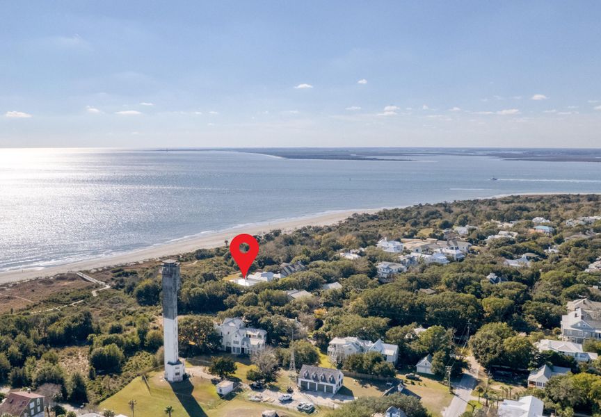 Front exterior of a new home in , Sullivan's Island, SC, highlighting curb appeal (Image 5).