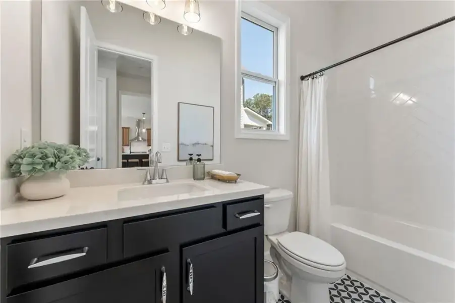 Furnished interior view inside a new home in Linden Grove, Powder Springs (Image 24).