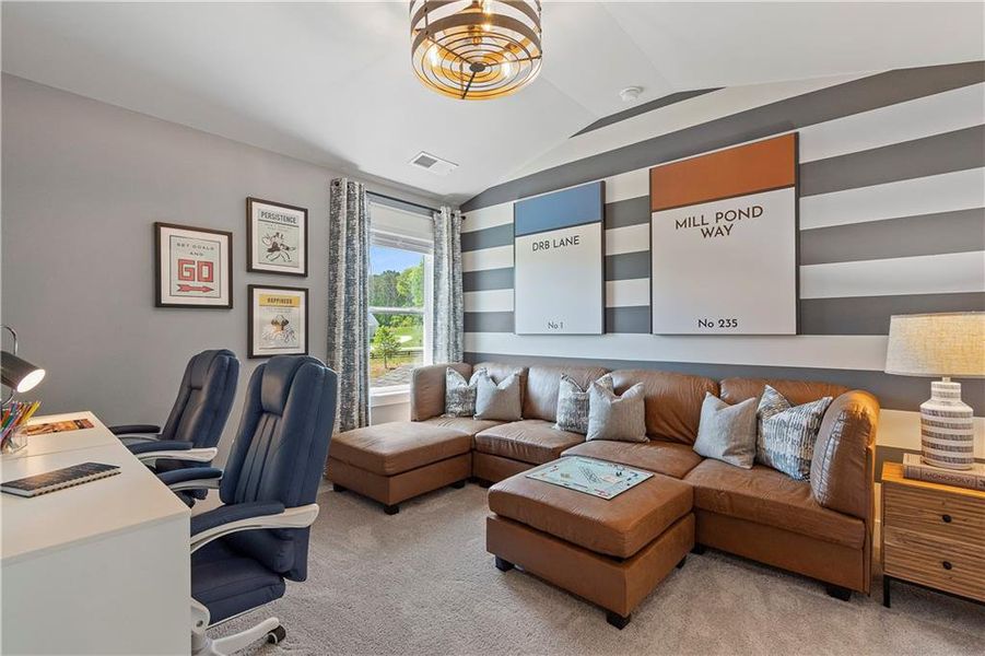 Furnished interior view inside a new home in Copperfield, Locust Grove (Image 27).