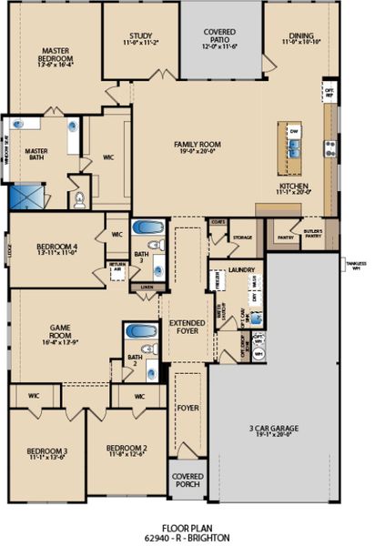 Brighton Floor Plan