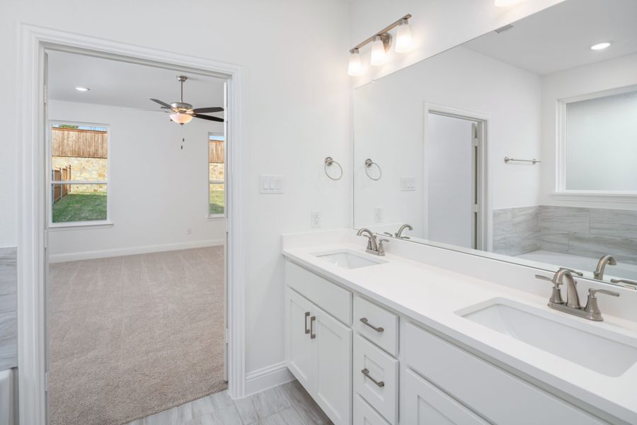 Furnished interior view inside a new home in Legacy Hills, Celina (Image 14).