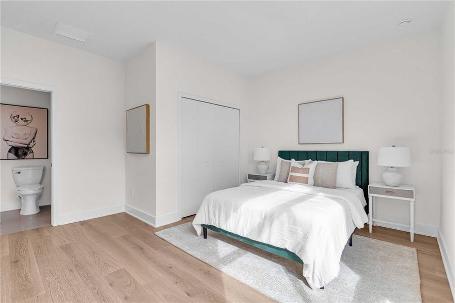 Furnished interior view inside a new home in , Tampa (Image 13). Furnished interior view inside a new home in , Tampa (Image 13).