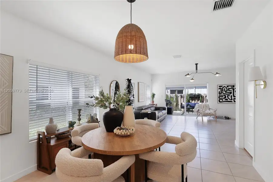 Furnished interior view inside a new home in , Florida City (Image 11).