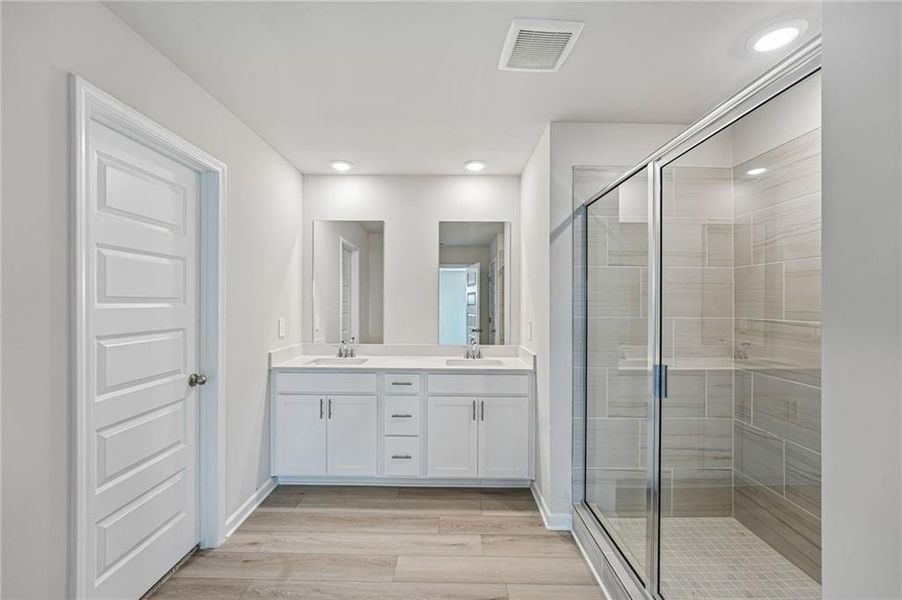 Furnished interior view inside a new home in Hemingway - Reserve Series, Cumming (Image 36).
