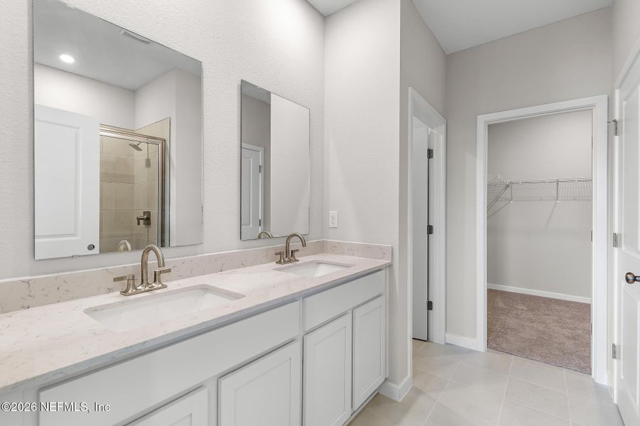 Furnished interior view inside a new home in The Landings at Pecan Park, Jacksonville (Image 5). Furnished interior view inside a new home in The Landings at Pecan Park, Jacksonville (Image 5).