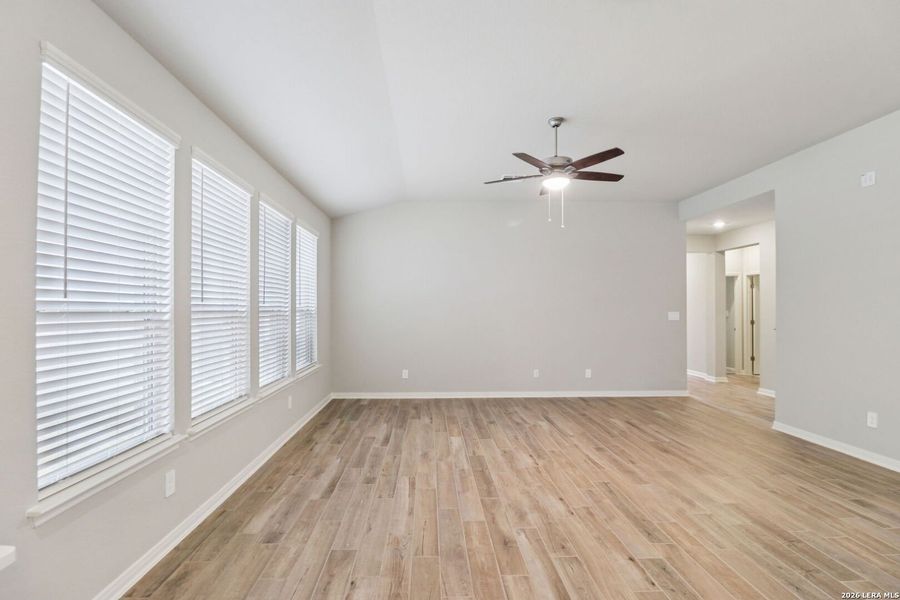 Spacious, unfurnished interior of a new home in Kallison Ranch, San Antonio (Image 32).