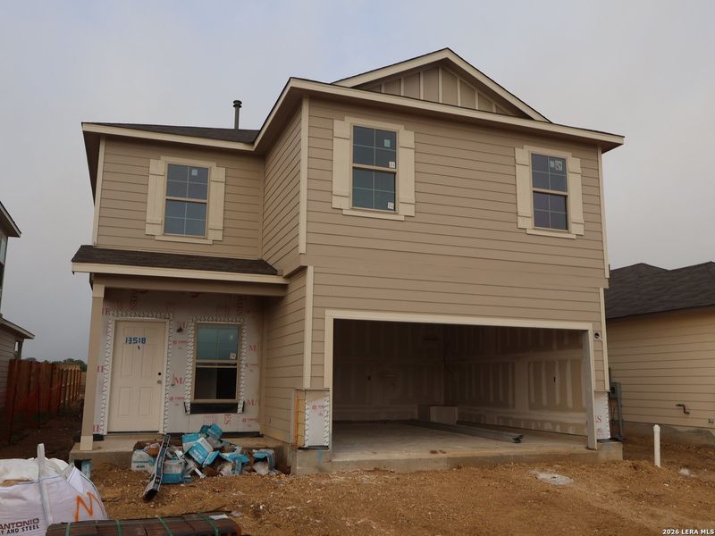 In-progress construction of a new home in Winding Brook, San Antonio, TX (Image 29).