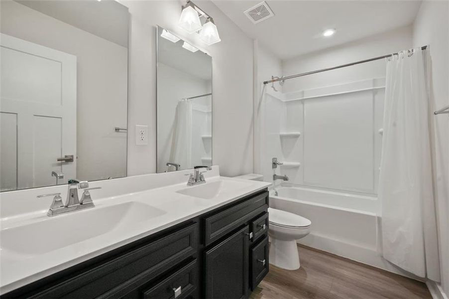 Furnished interior view inside a new home in , Locust Grove (Image 33).