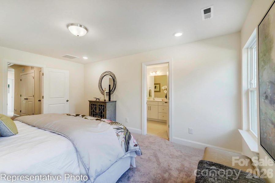 Furnished interior view inside a new home in Harrisburg Village, Harrisburg (Image 15).