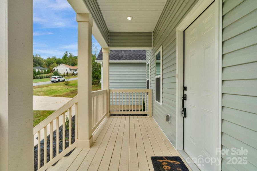 Exterior details and patio area of a home in , Hendersonville (Image 3).