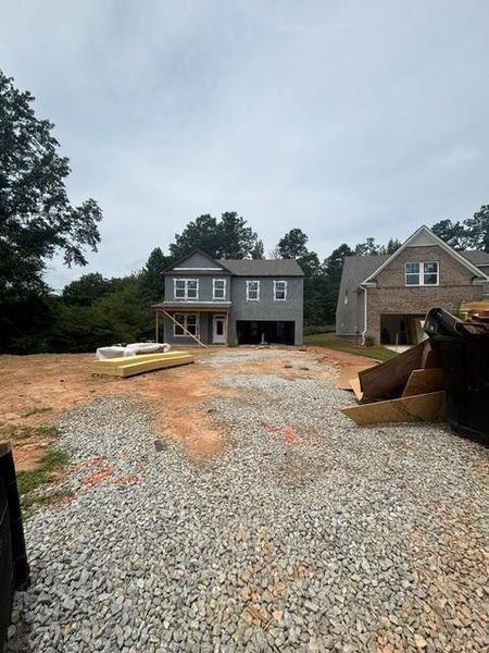 In-progress construction of a new home in Edenglen, Buford, GA (Image 53).