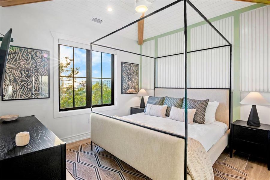 Furnished interior view inside a new home in , Sarasota (Image 12).