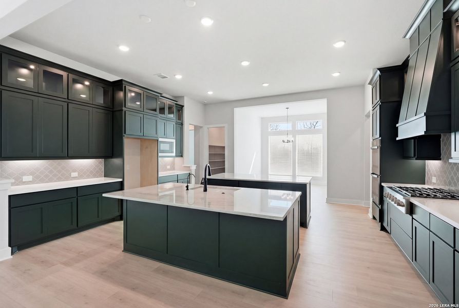 Furnished interior view inside a new home in Potranco Oaks, San Antonio (Image 4).