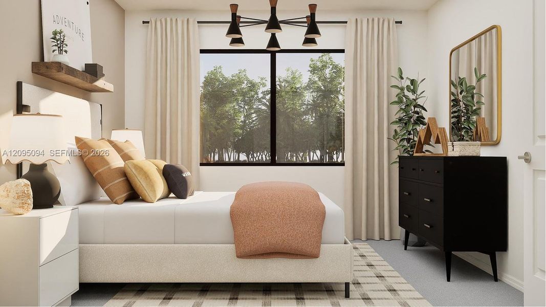 Furnished interior view inside a new home in Solterra, Sunrise (Image 7).