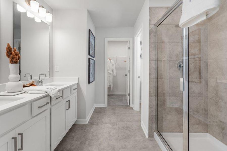 Furnished interior view inside a new home in Rosewood Farm, Lawrenceville (Image 45).