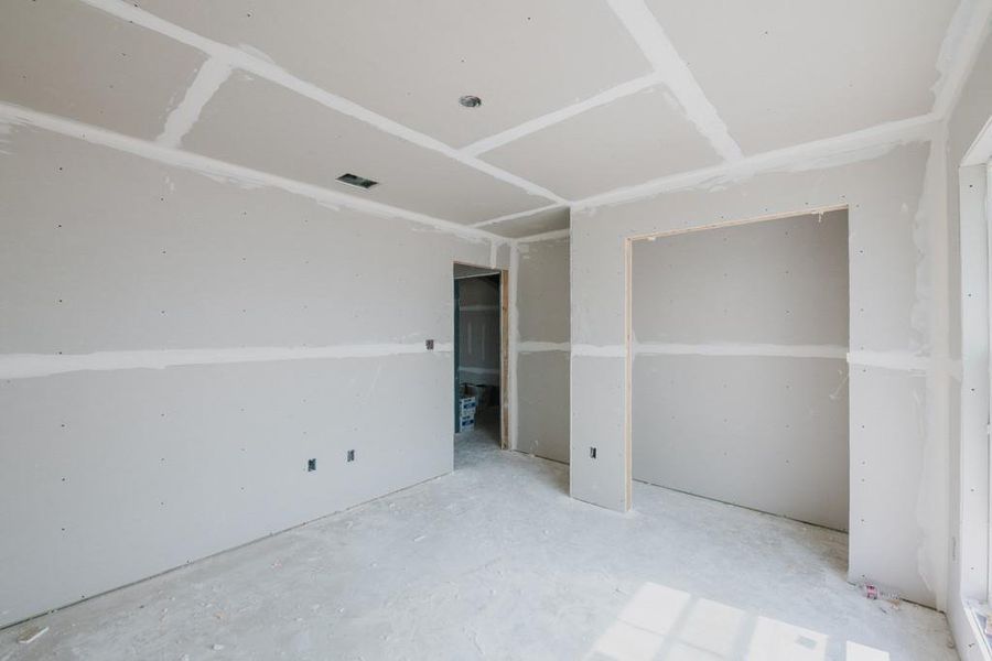 View of unfurnished bedroom View of unfurnished bedroom