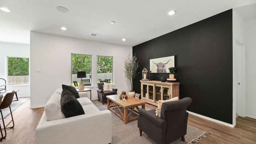 Furnished interior view inside a new home in Mill Creek, Magnolia (Image 8).