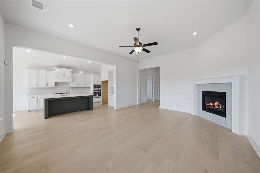 Spacious, unfurnished interior of a new home in Devonshire, Forney (Image 27). Spacious, unfurnished interior of a new home in Devonshire, Forney (Image 27).