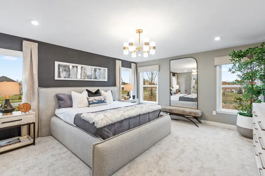 Representative furnished interior of a home built from the Wyatt by Fischer Homes in Leeland Farms, Fuquay Varina (Image 44). Representative furnished interior of a home built from the Wyatt by Fischer Homes in Leeland Farms, Fuquay Varina (Image 44).
