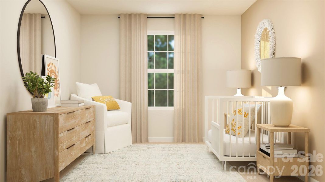 Furnished interior view inside a new home in Redhawk, Belmont (Image 6).