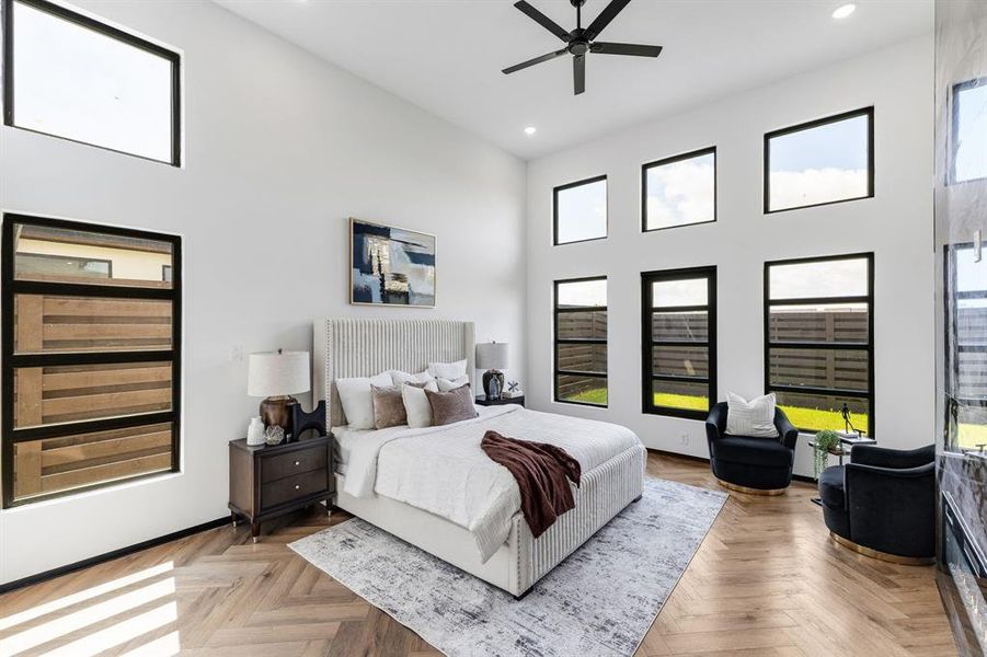 Furnished interior view inside a new home in The Dawn, Melissa (Image 30). Furnished interior view inside a new home in The Dawn, Melissa (Image 30).