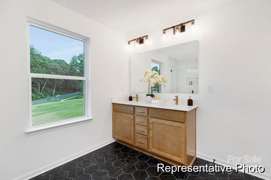 Furnished interior view inside a new home in Mooreland Oaks, Mount Holly (Image 12).